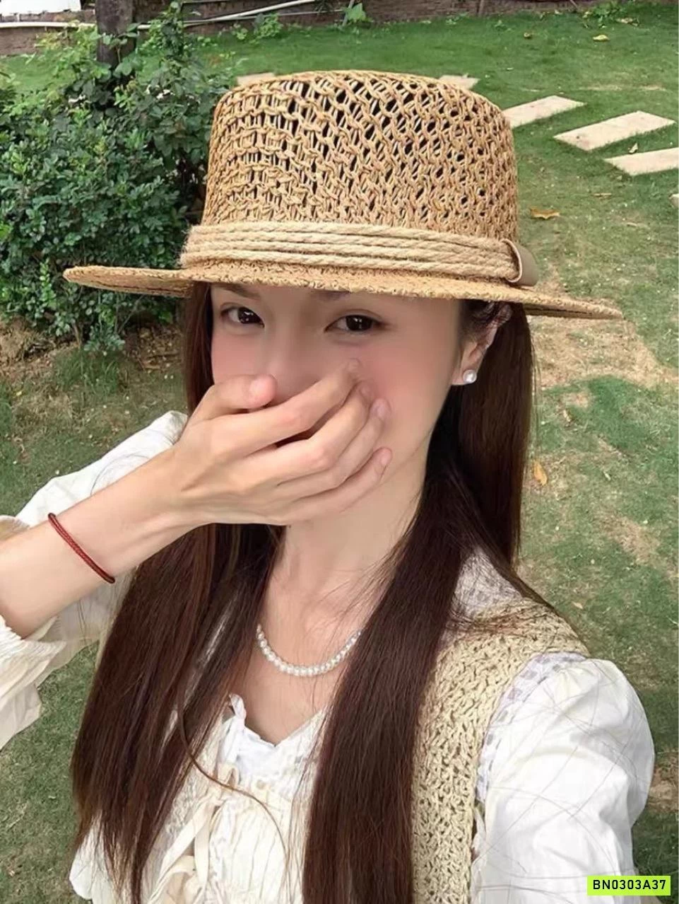 MŨ CÓI CHÓP PHẲNG VINTAGE NỮ