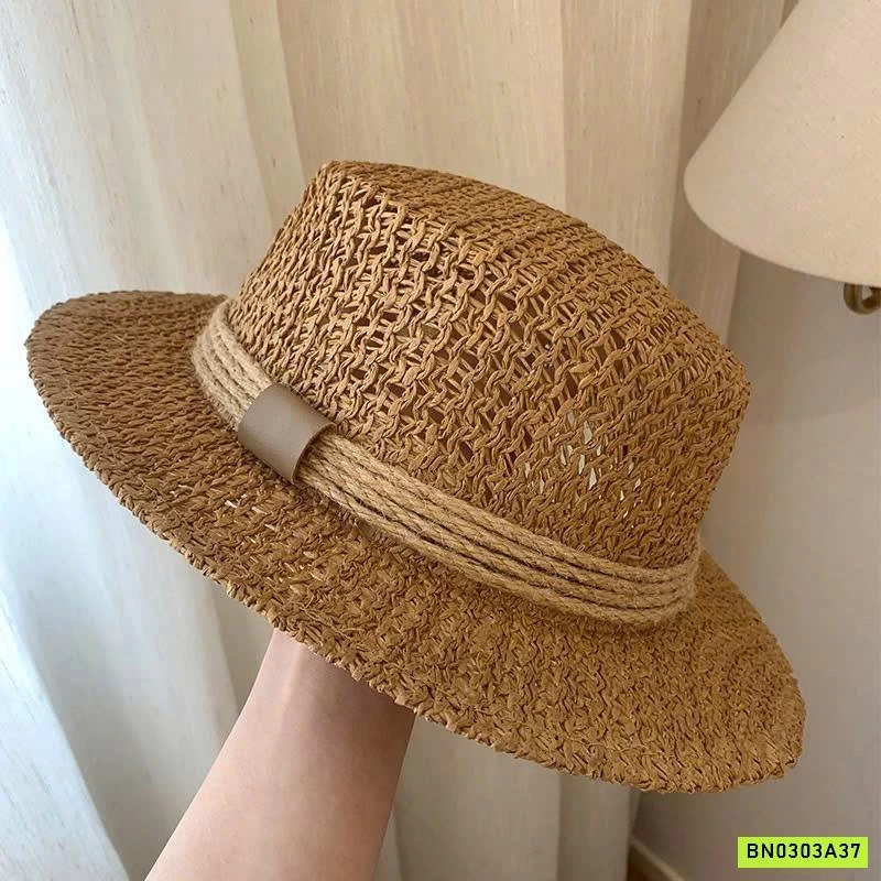 MŨ CÓI CHÓP PHẲNG VINTAGE NỮ