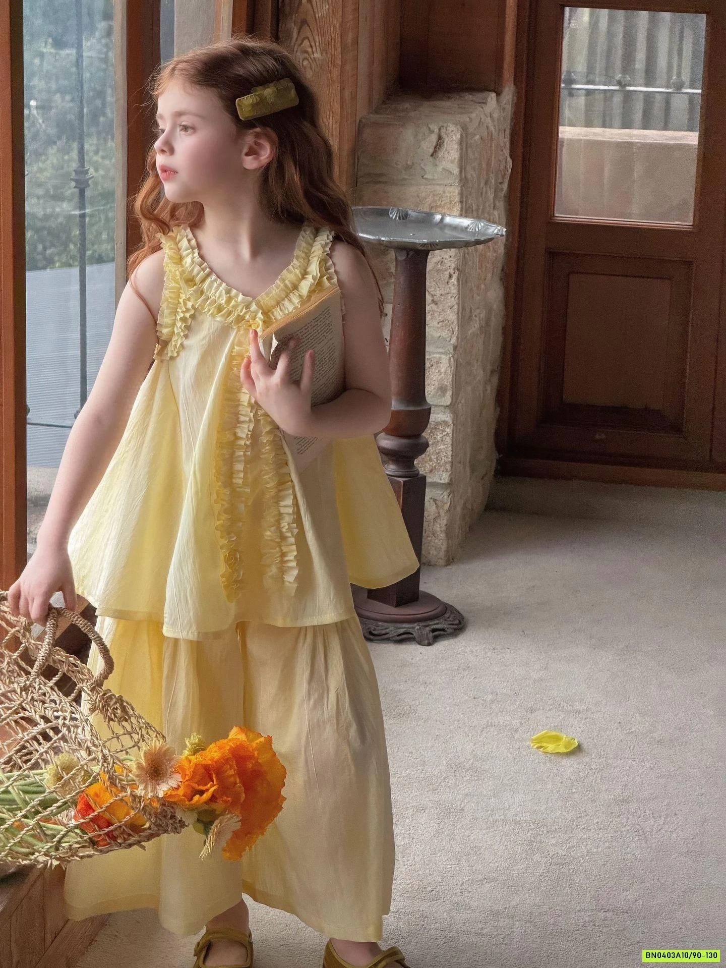 SÉT BABYDOLL VÀNG BÈO NHÚN OTALY