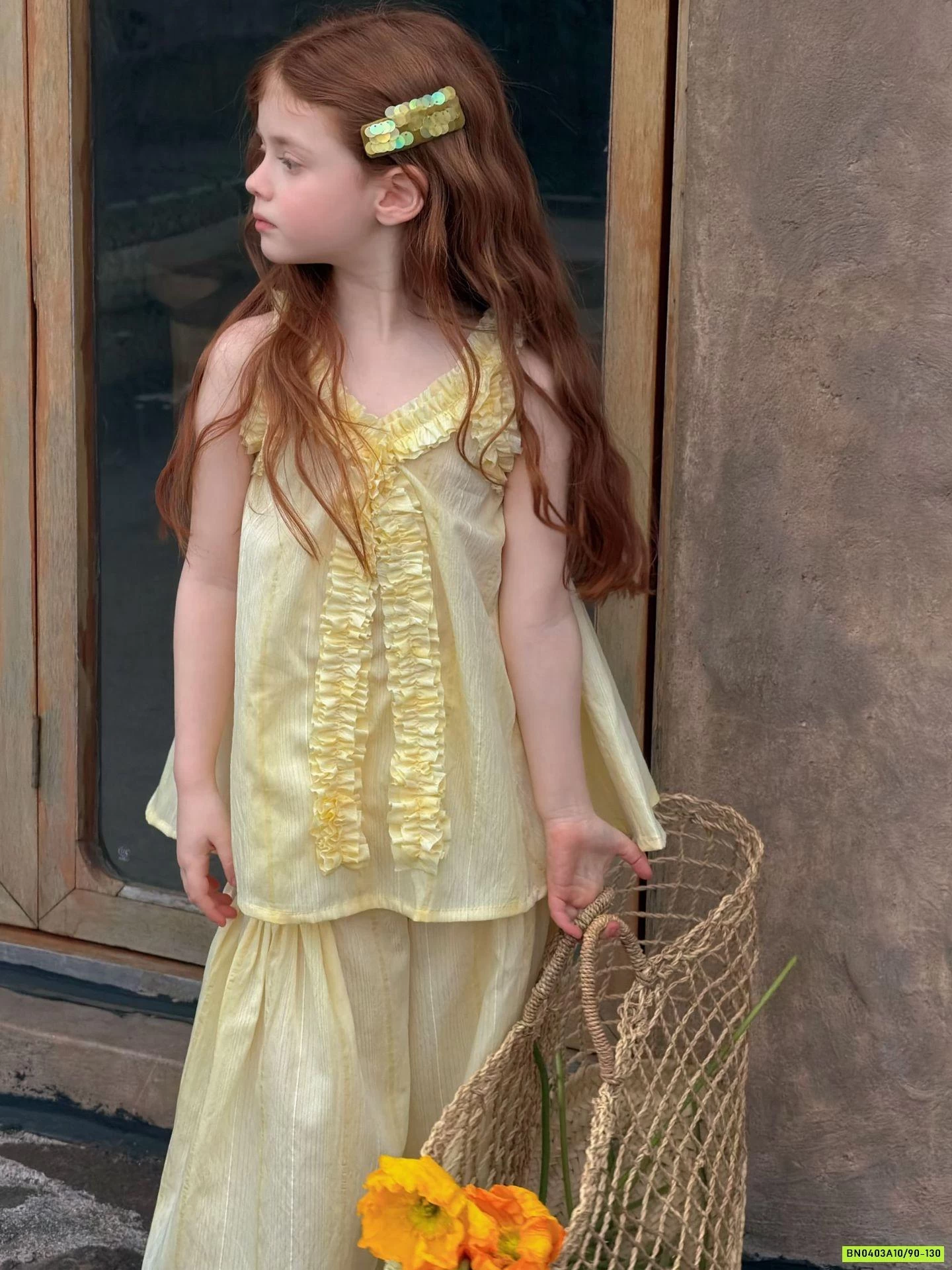 SÉT BABYDOLL VÀNG BÈO NHÚN OTALY