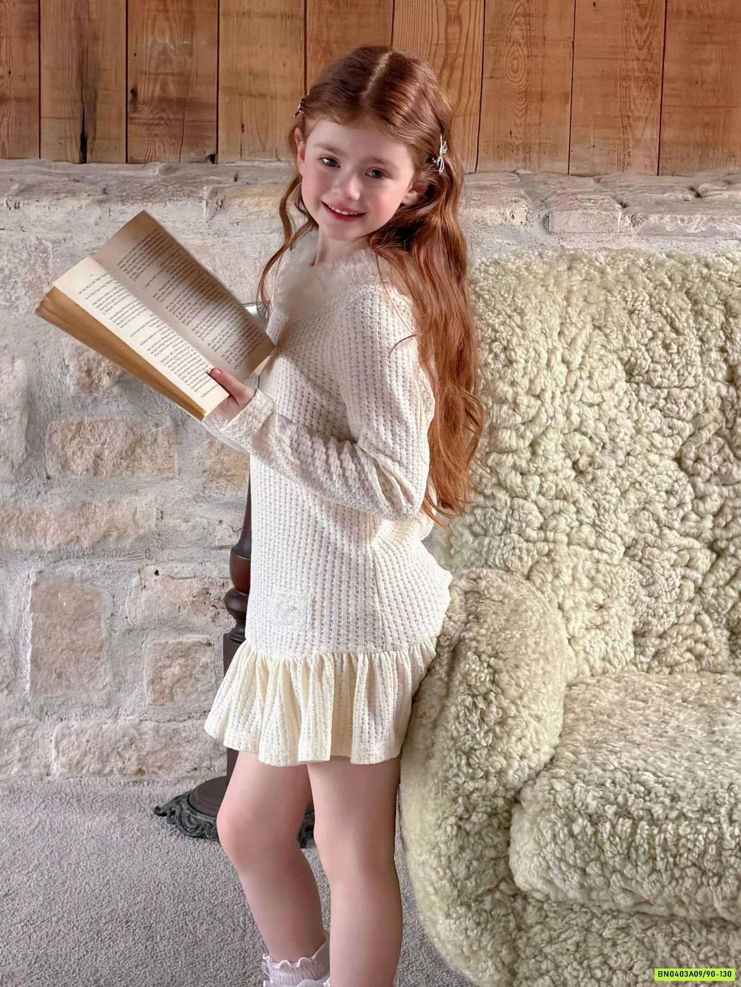 ĐẦM DỆT ĐUÔI CÁ CỔ VIỀN BÈO OTALY