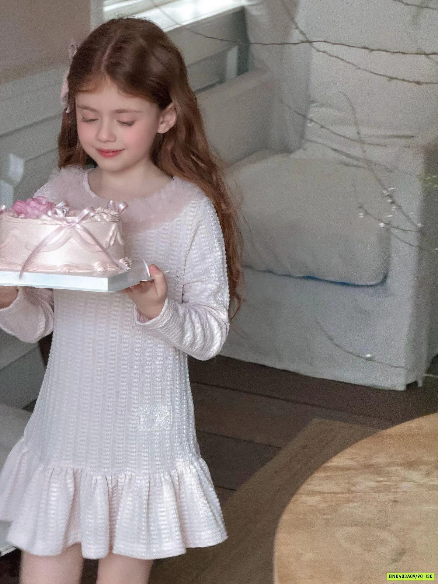 ĐẦM DỆT ĐUÔI CÁ CỔ VIỀN BÈO OTALY