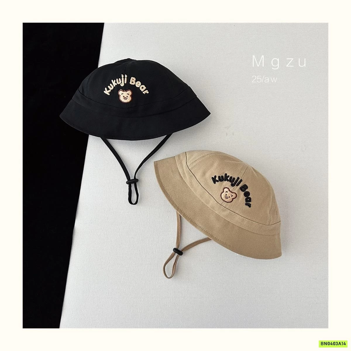 MŨ BÈO GẤU BEAR NHÍ