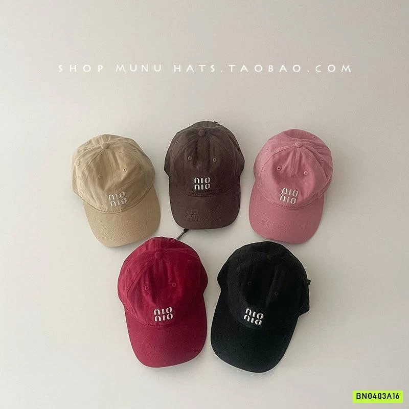 MŨ HẾT THÊU CHỮ NIONIO