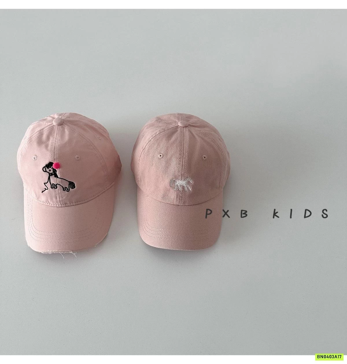 MŨ KẾT TONE HỒNG THÊU