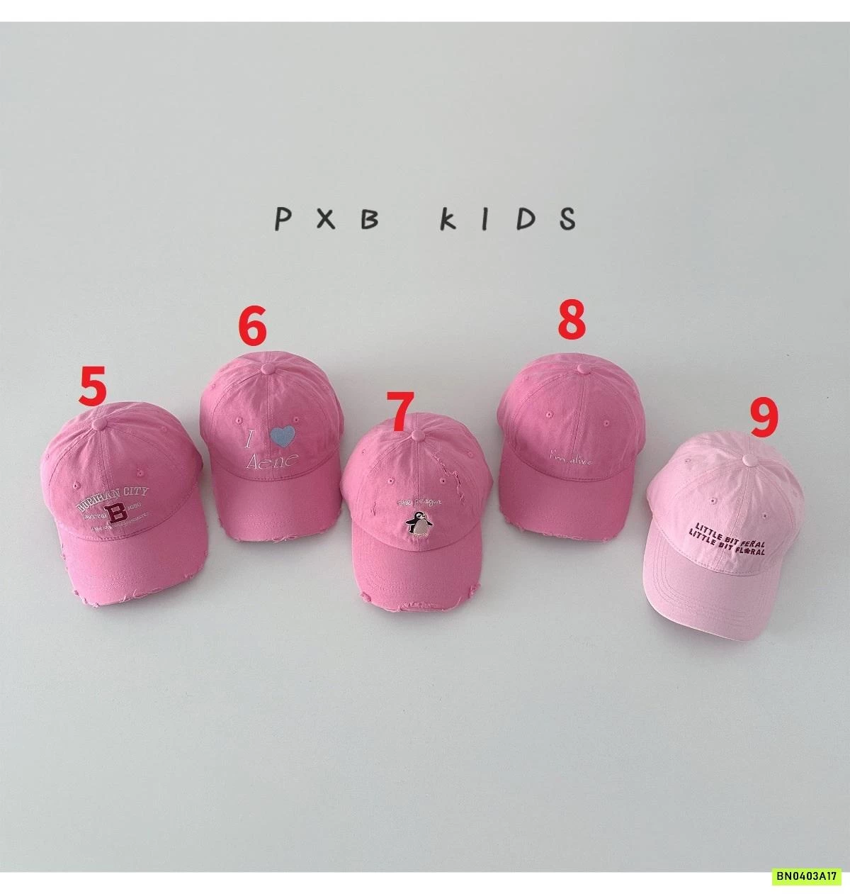 MŨ KẾT TONE HỒNG THÊU