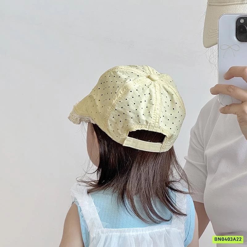 MŨ LƯỠI TRAI TIỂU THƯ VIỀN REN