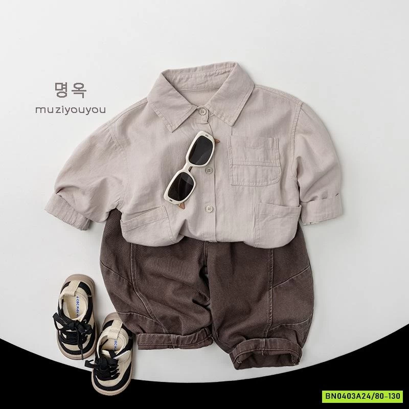 SƠ MI ĐŨI TÚI NGỰC MZYY