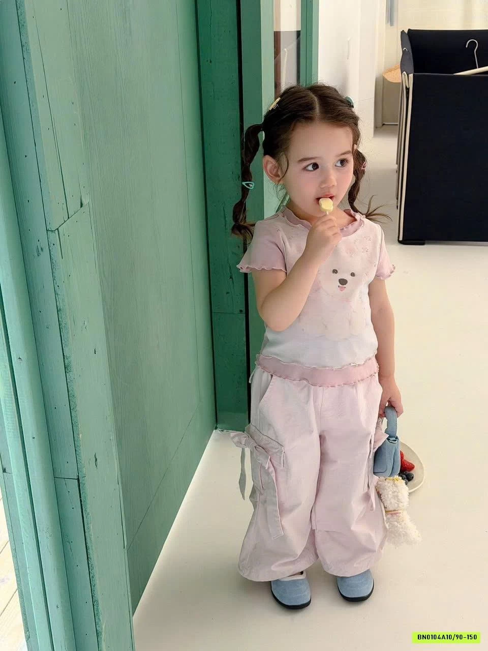 SÉT ÁO VIỀN BÈO MIX QUẦN TÚI HỘP