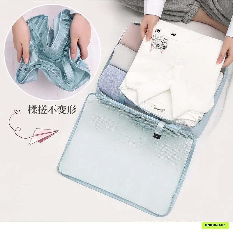 SÉT 7 TÚI ĐỰNG QUẦN ÁO DU LỊCH