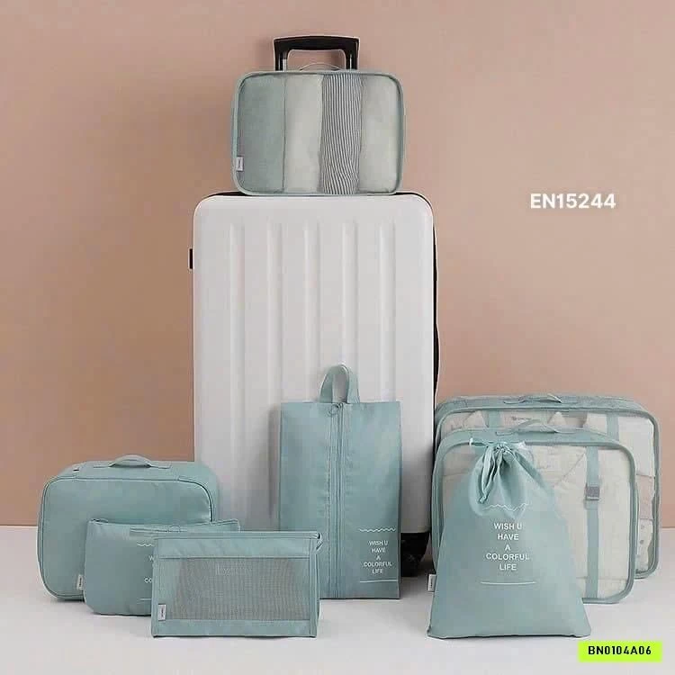 SÉT 7 TÚI ĐỰNG QUẦN ÁO DU LỊCH