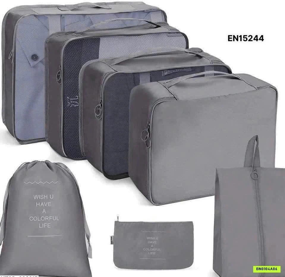 SÉT 7 TÚI ĐỰNG QUẦN ÁO DU LỊCH