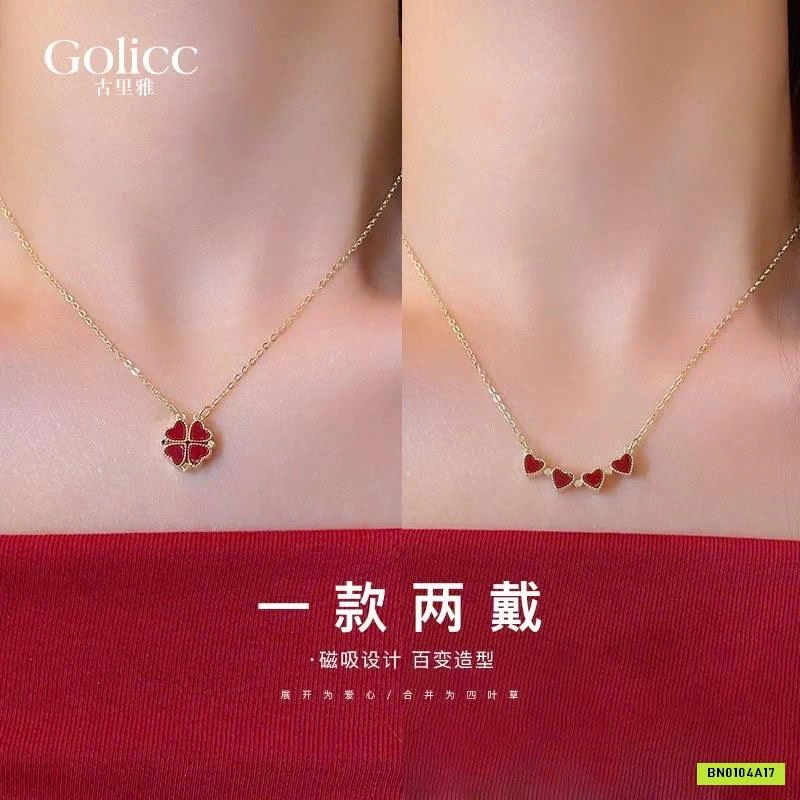 DÂY CHUYỀN CỎ 4 LÁ GOLICC