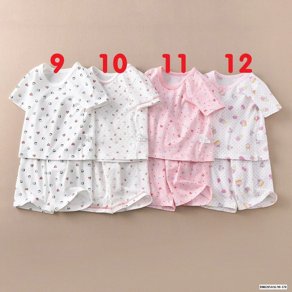 BỘ CỘC COTTON GIẤY XUẤT HÀN