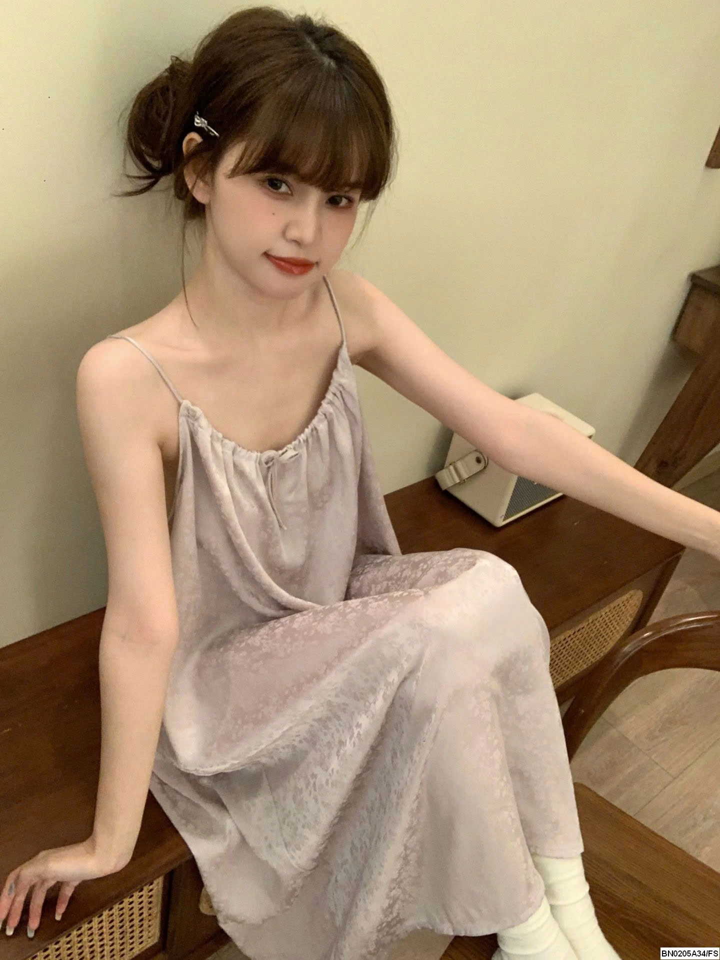ĐẦM LỤA 2 DÂY MAXI