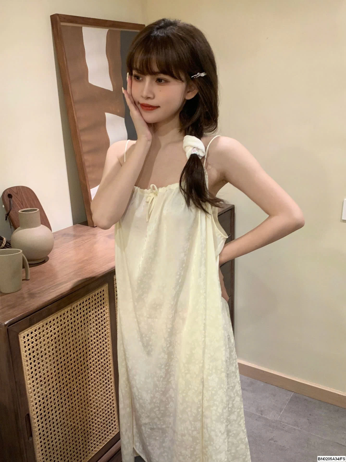 ĐẦM LỤA 2 DÂY MAXI