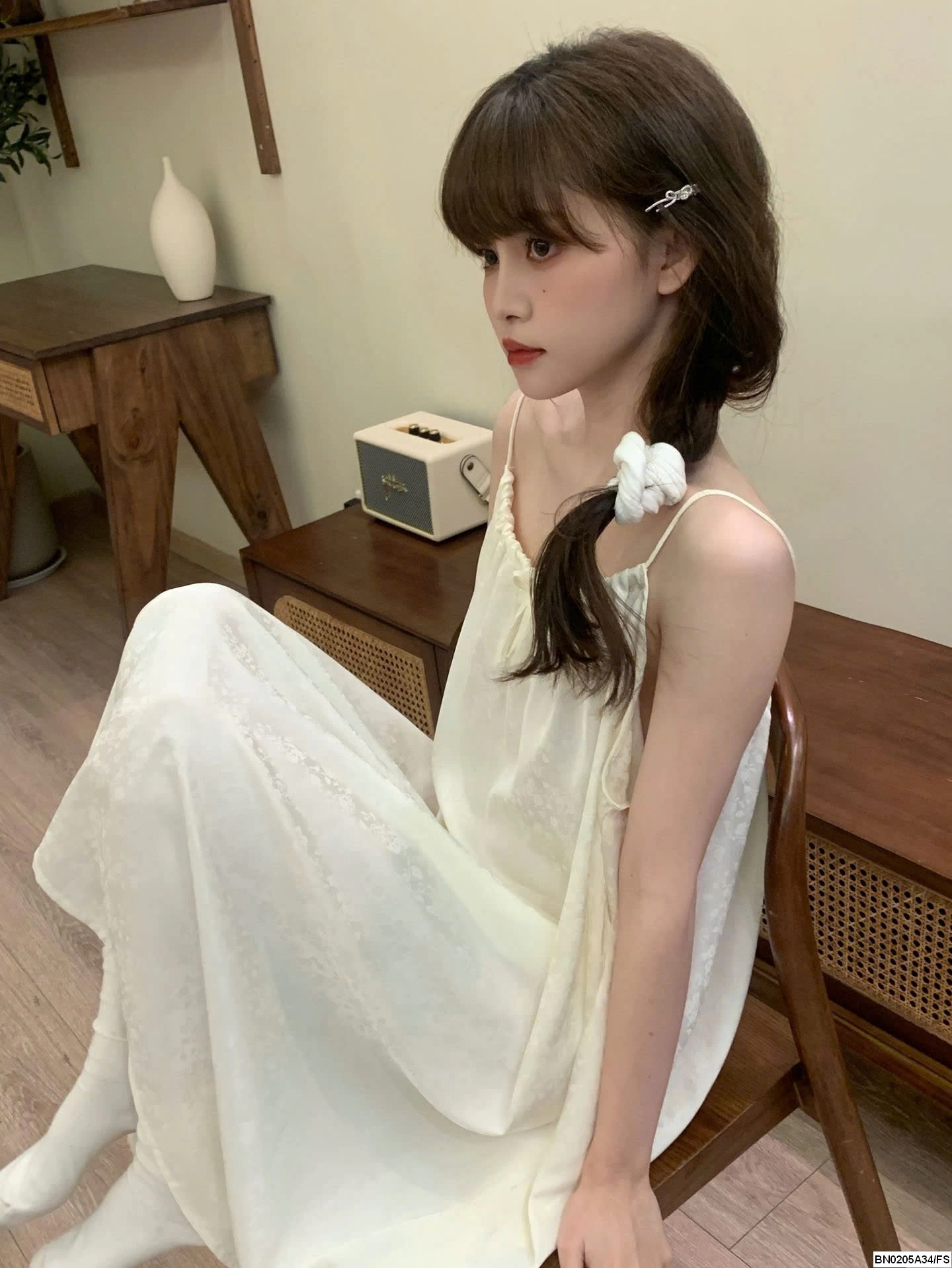 ĐẦM LỤA 2 DÂY MAXI