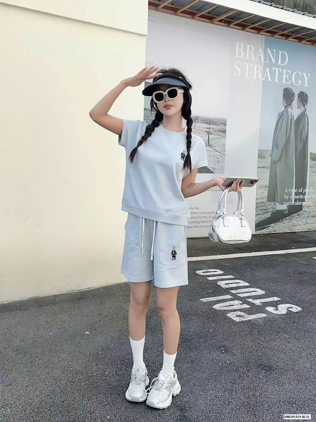 SÉT COTTON LOGO GẤU