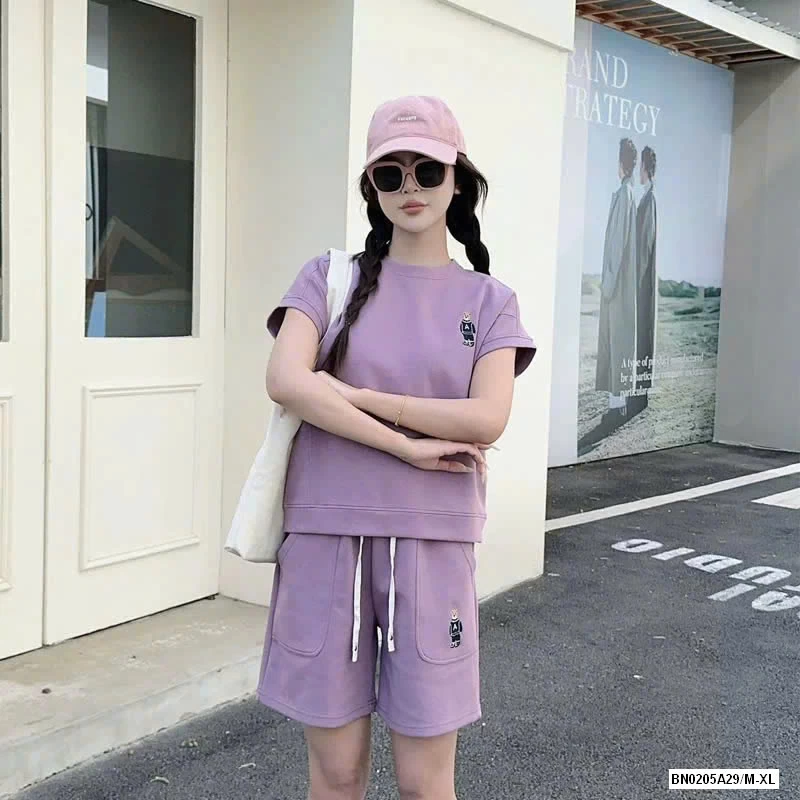 SÉT COTTON LOGO GẤU