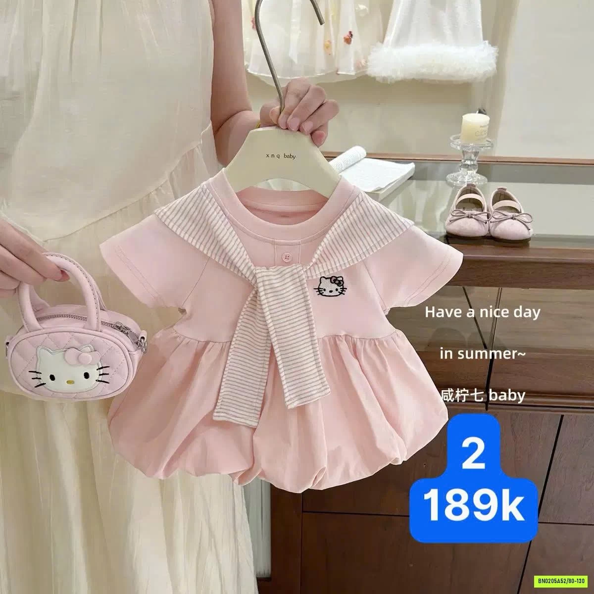 BTS VÁY HỒNG TBABY