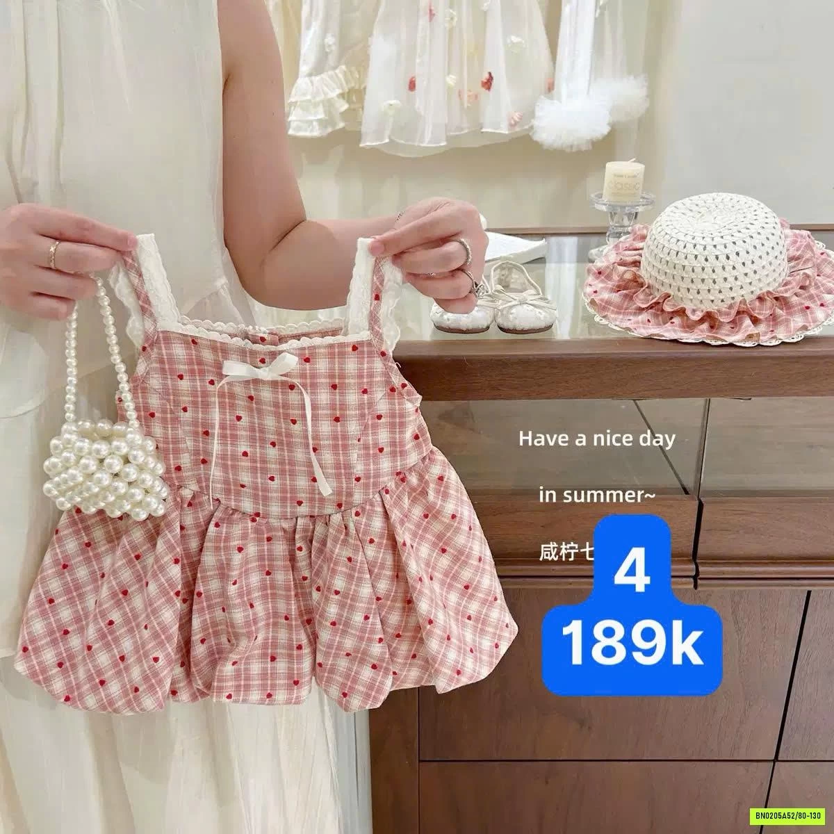 BTS VÁY HỒNG TBABY