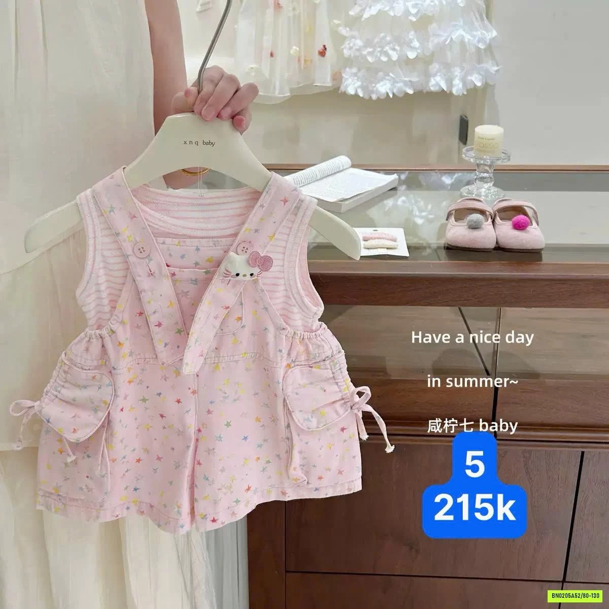 BTS VÁY HỒNG TBABY