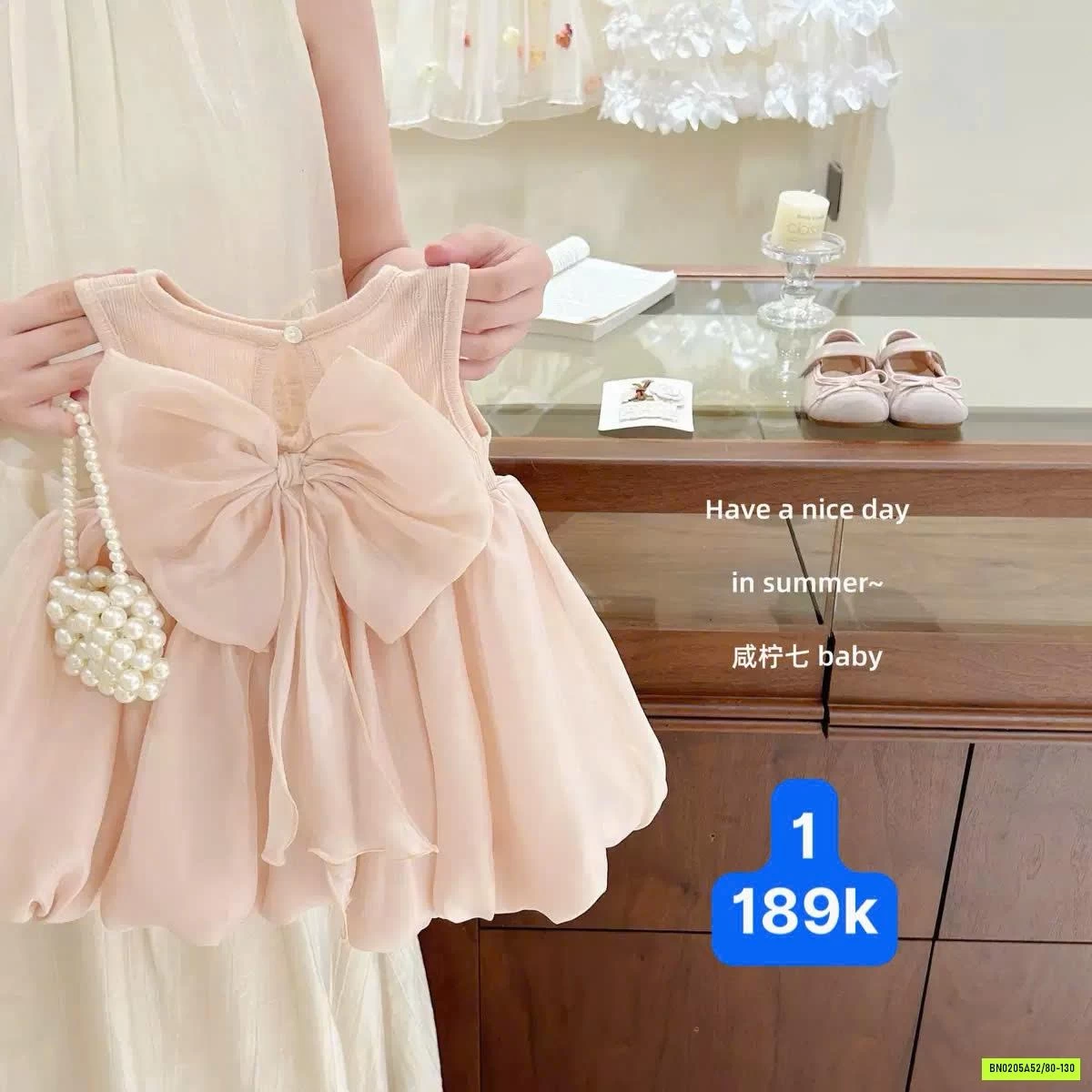 BTS VÁY HỒNG TBABY