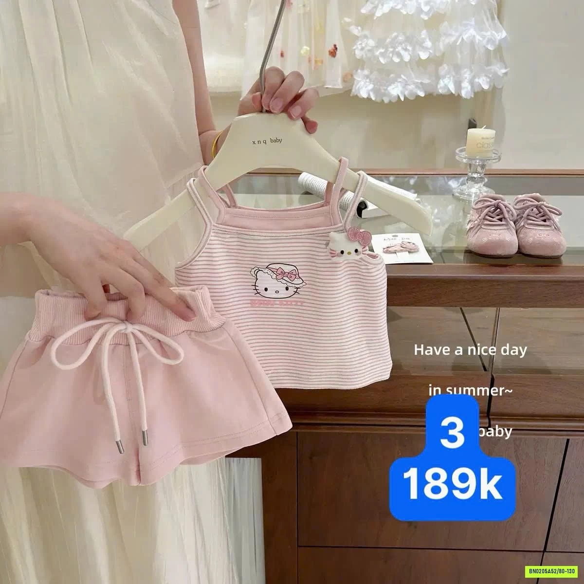 BTS VÁY HỒNG TBABY