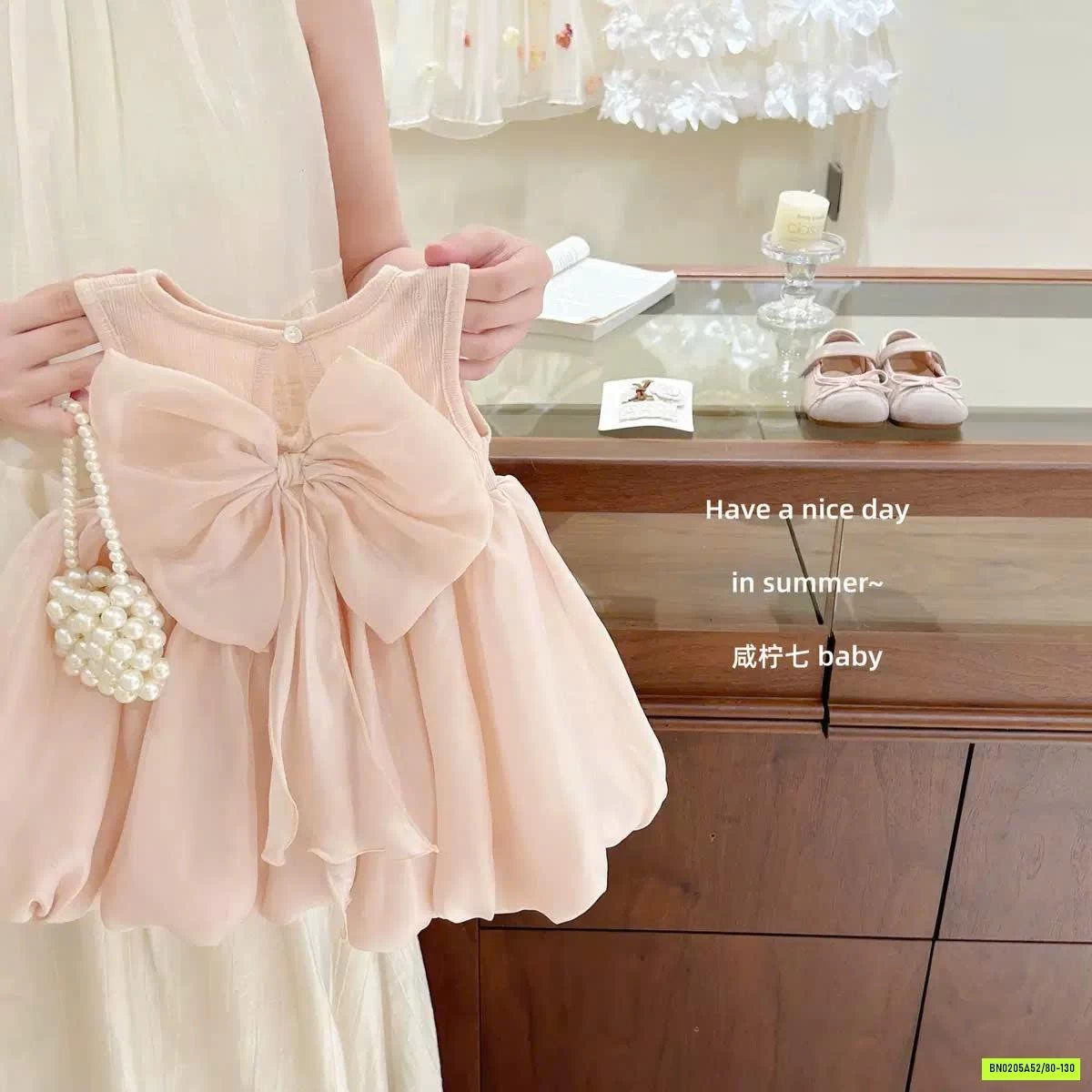 BTS VÁY HỒNG TBABY