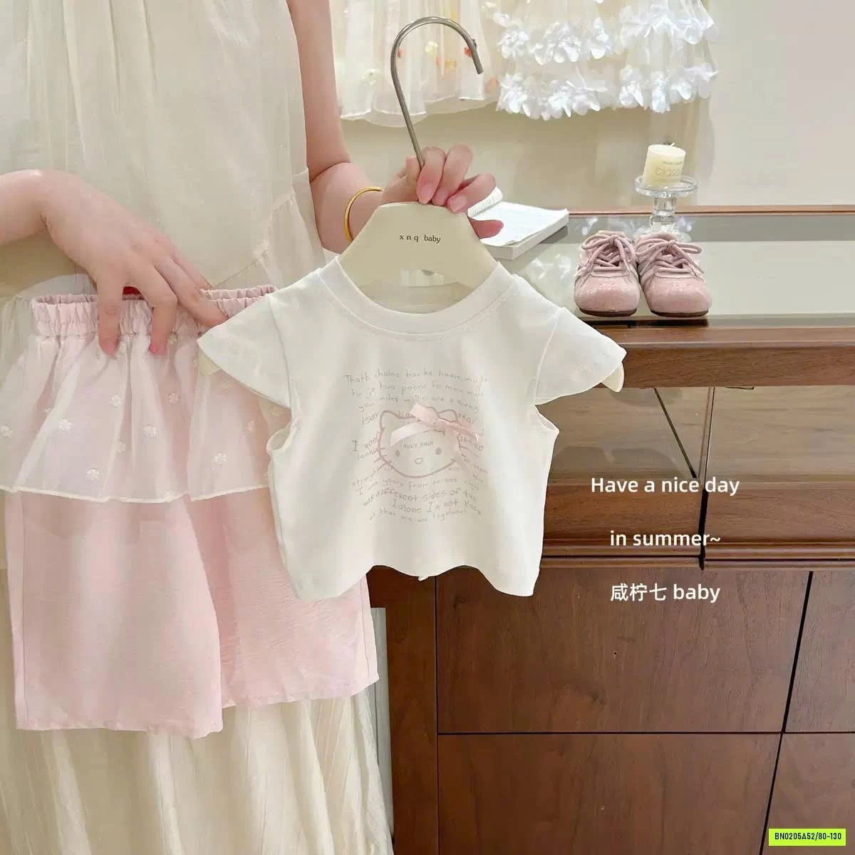 BTS VÁY HỒNG TBABY