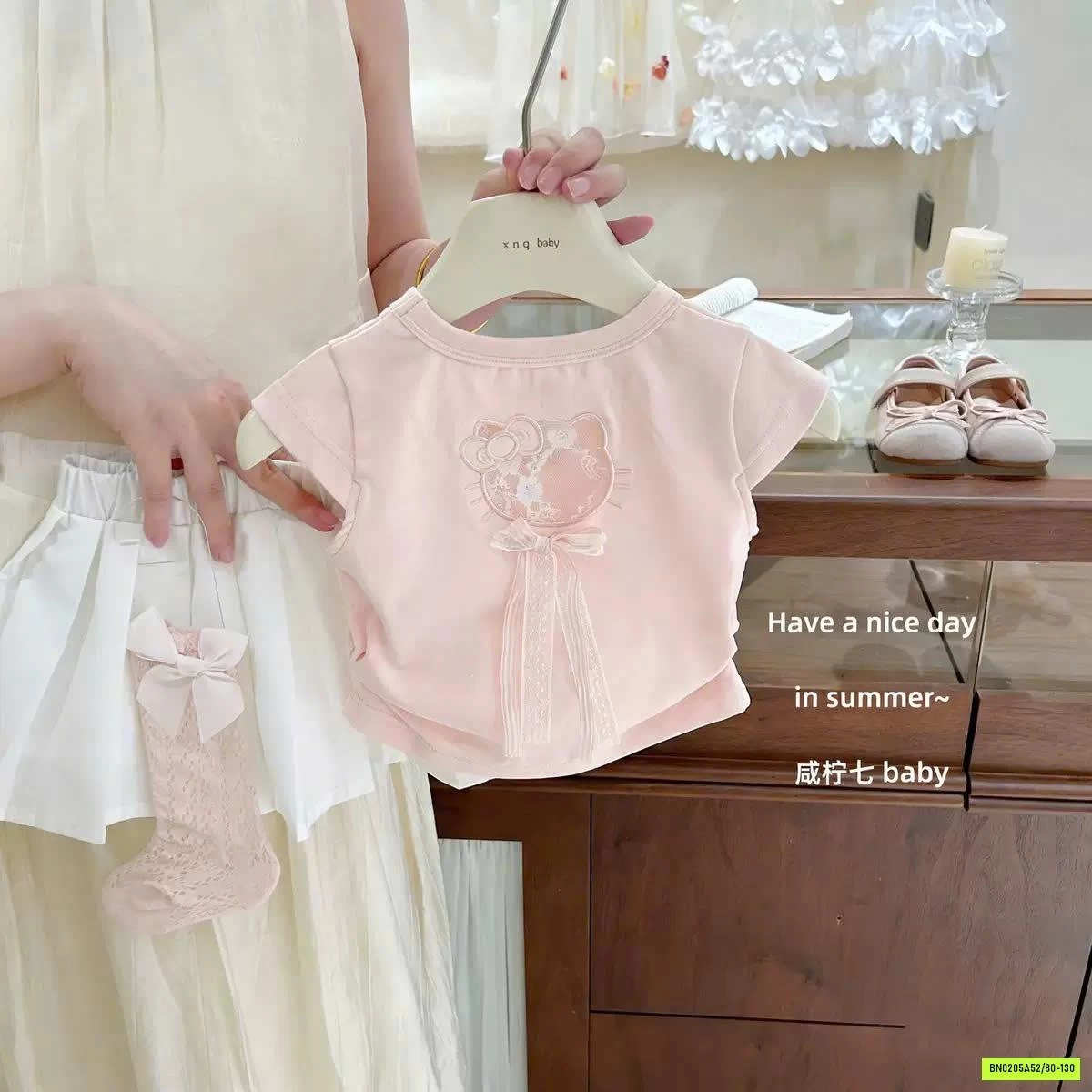 BTS VÁY HỒNG TBABY