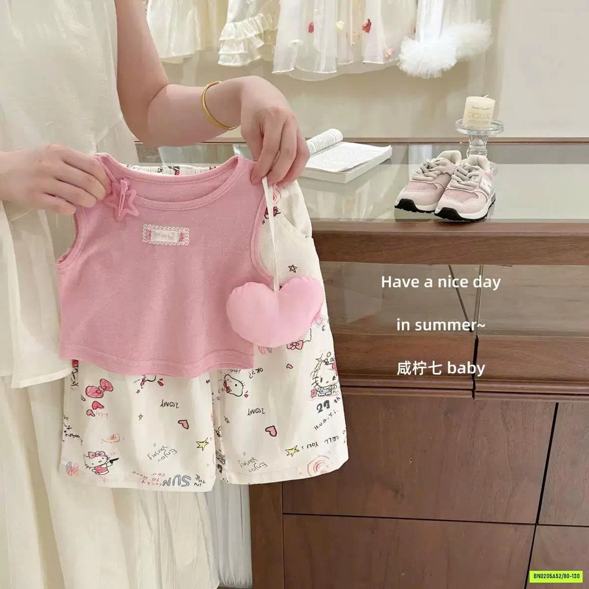 BTS VÁY HỒNG TBABY