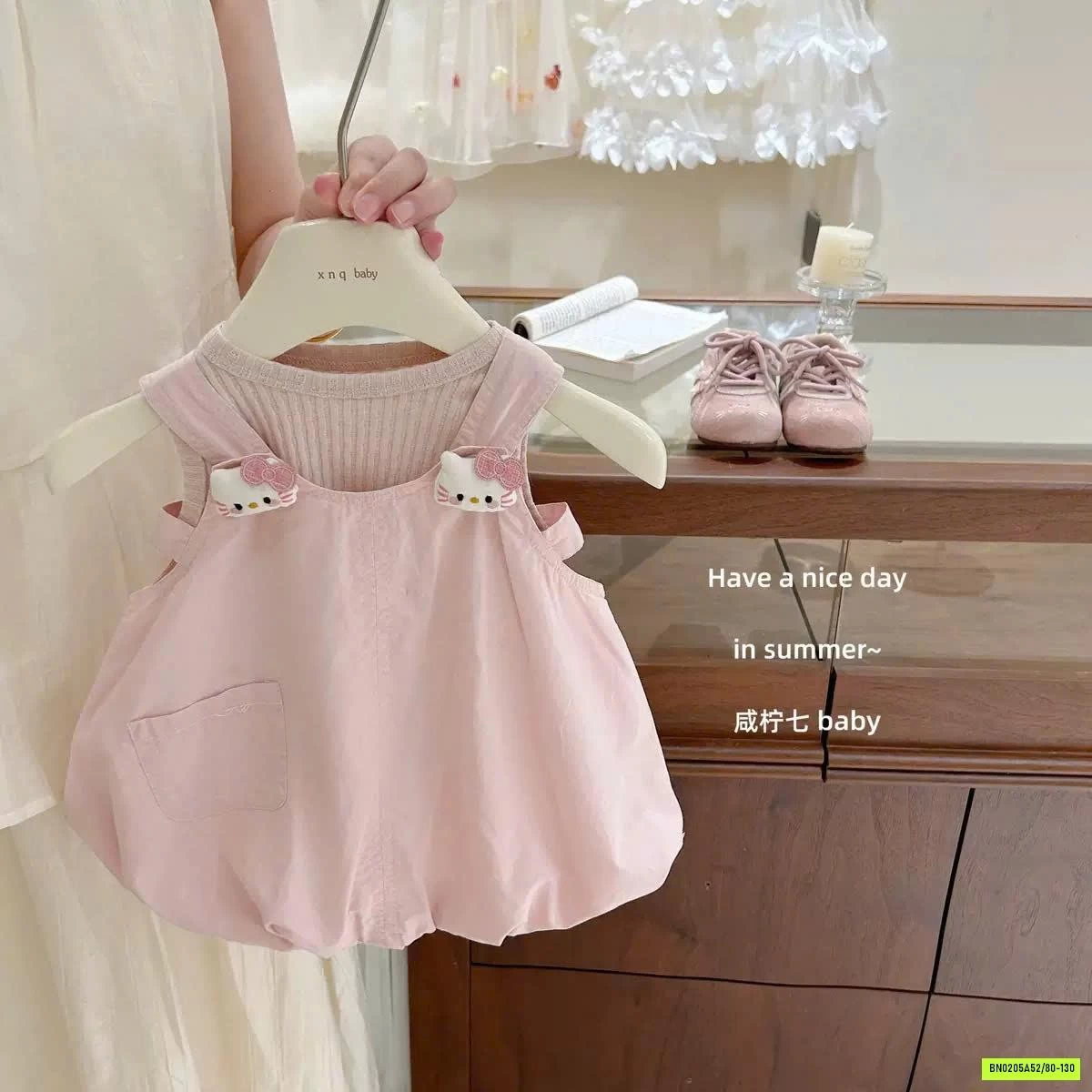 BTS VÁY HỒNG TBABY