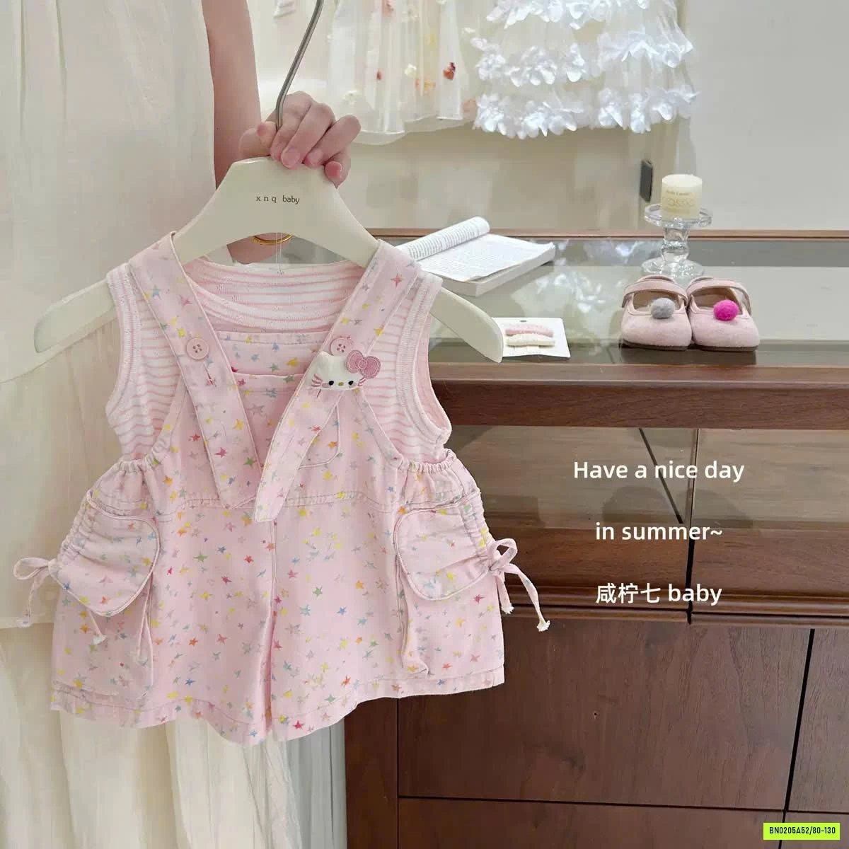 BTS VÁY HỒNG TBABY