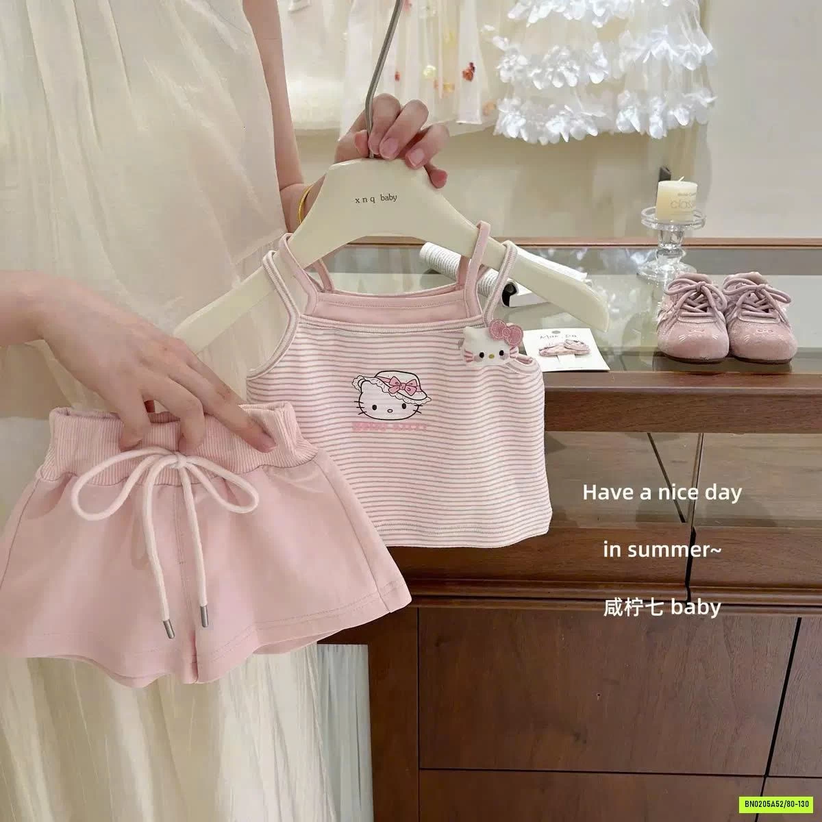 BTS VÁY HỒNG TBABY