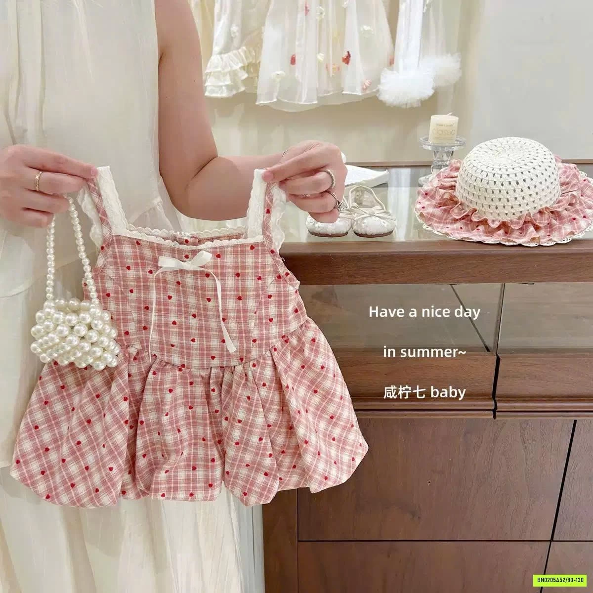 BTS VÁY HỒNG TBABY