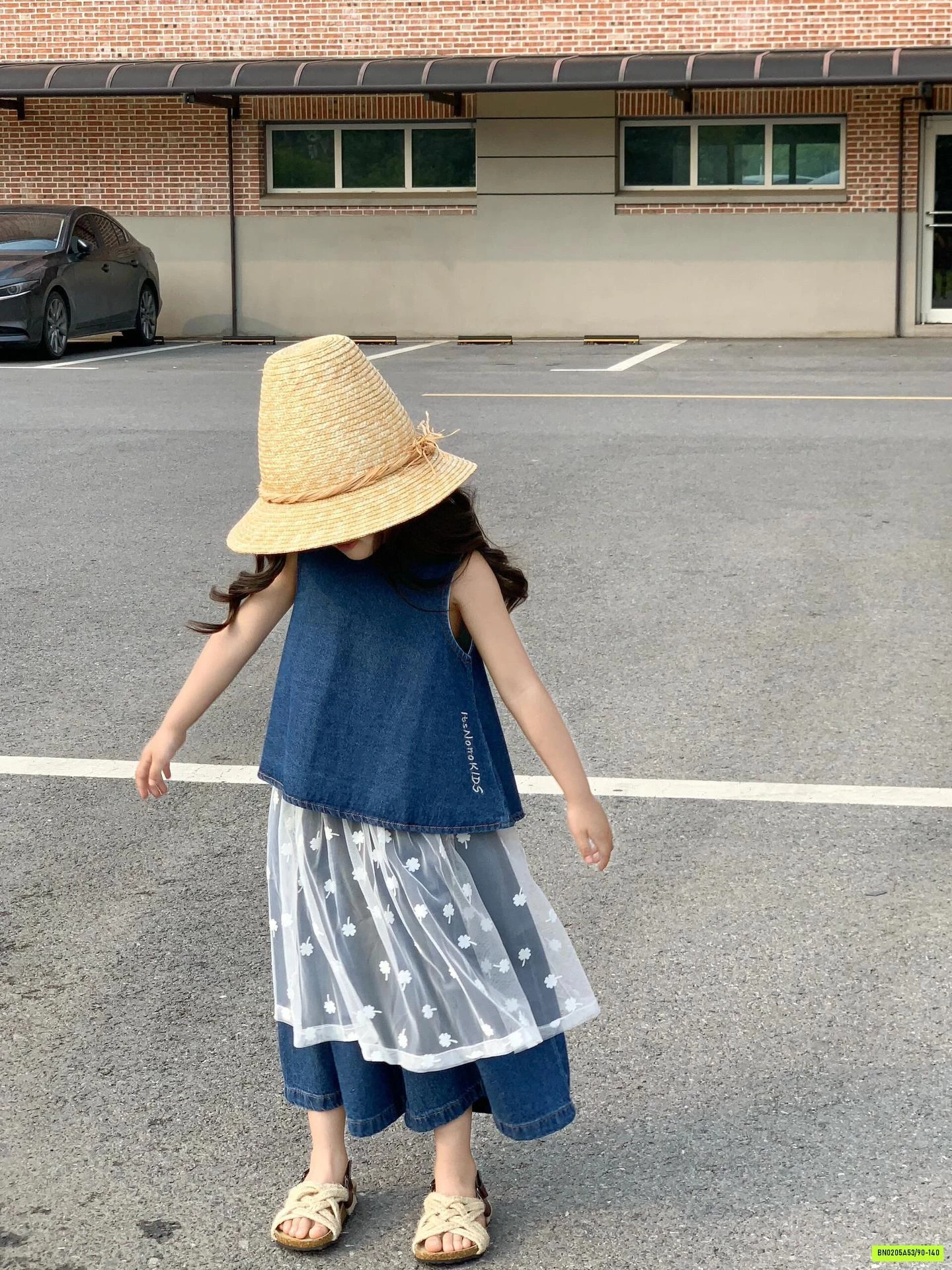 SÉT JEANS ỐNG RỘNG