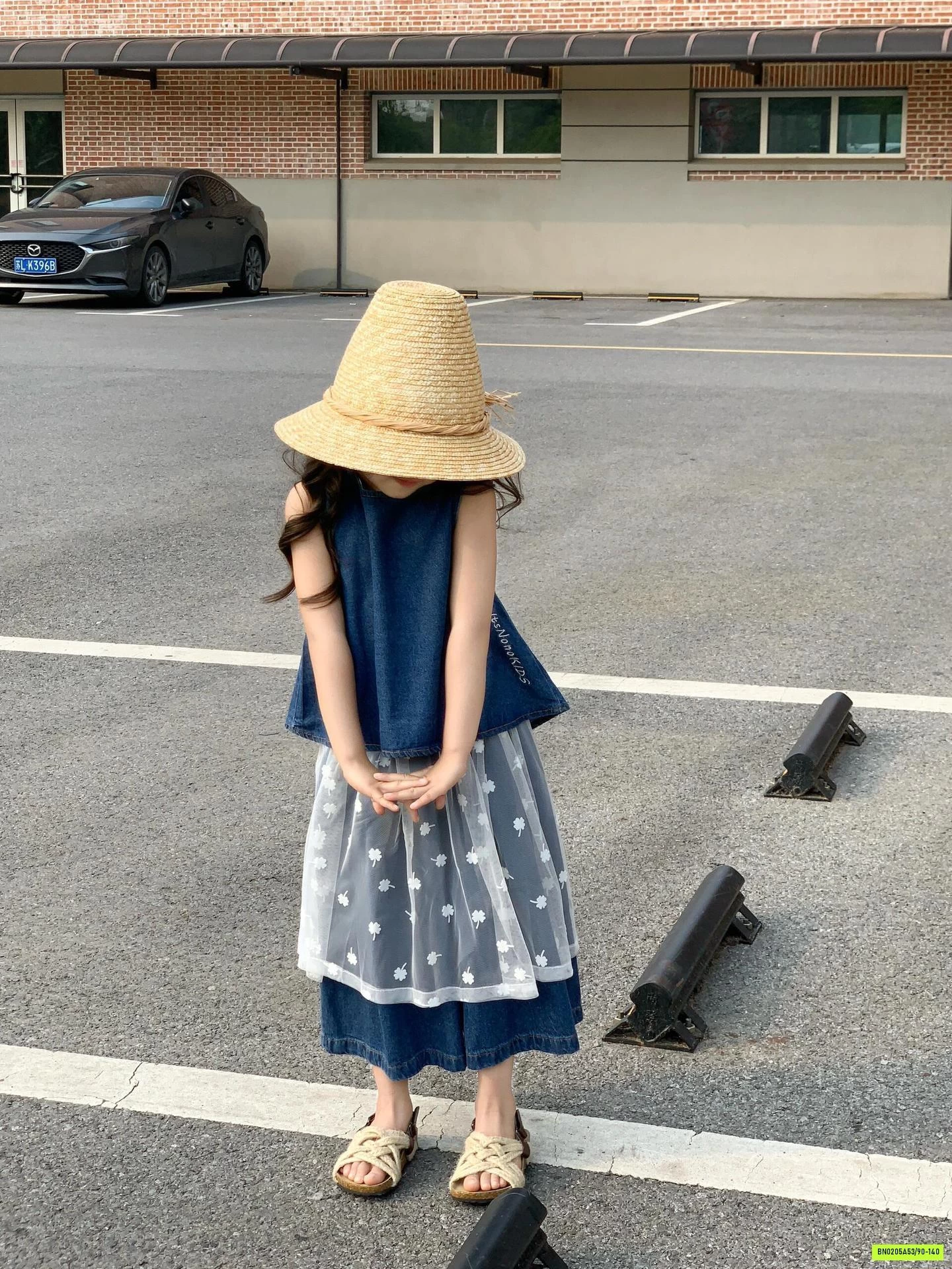 SÉT JEANS ỐNG RỘNG