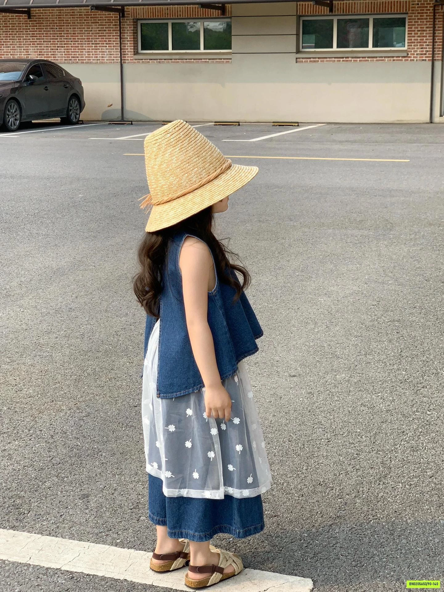 SÉT JEANS ỐNG RỘNG