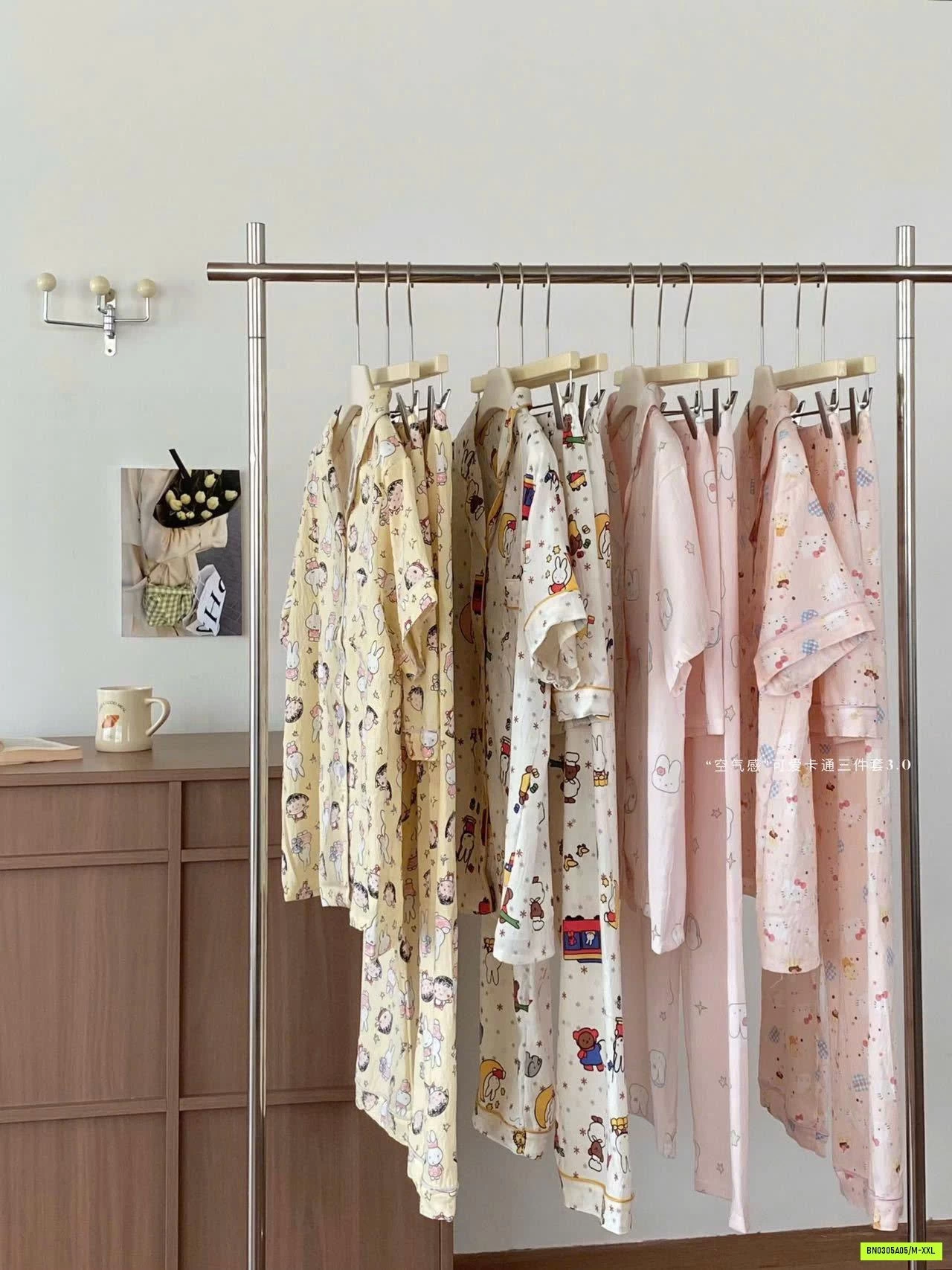 SÉT PIZAMA 3 CHI TIẾT