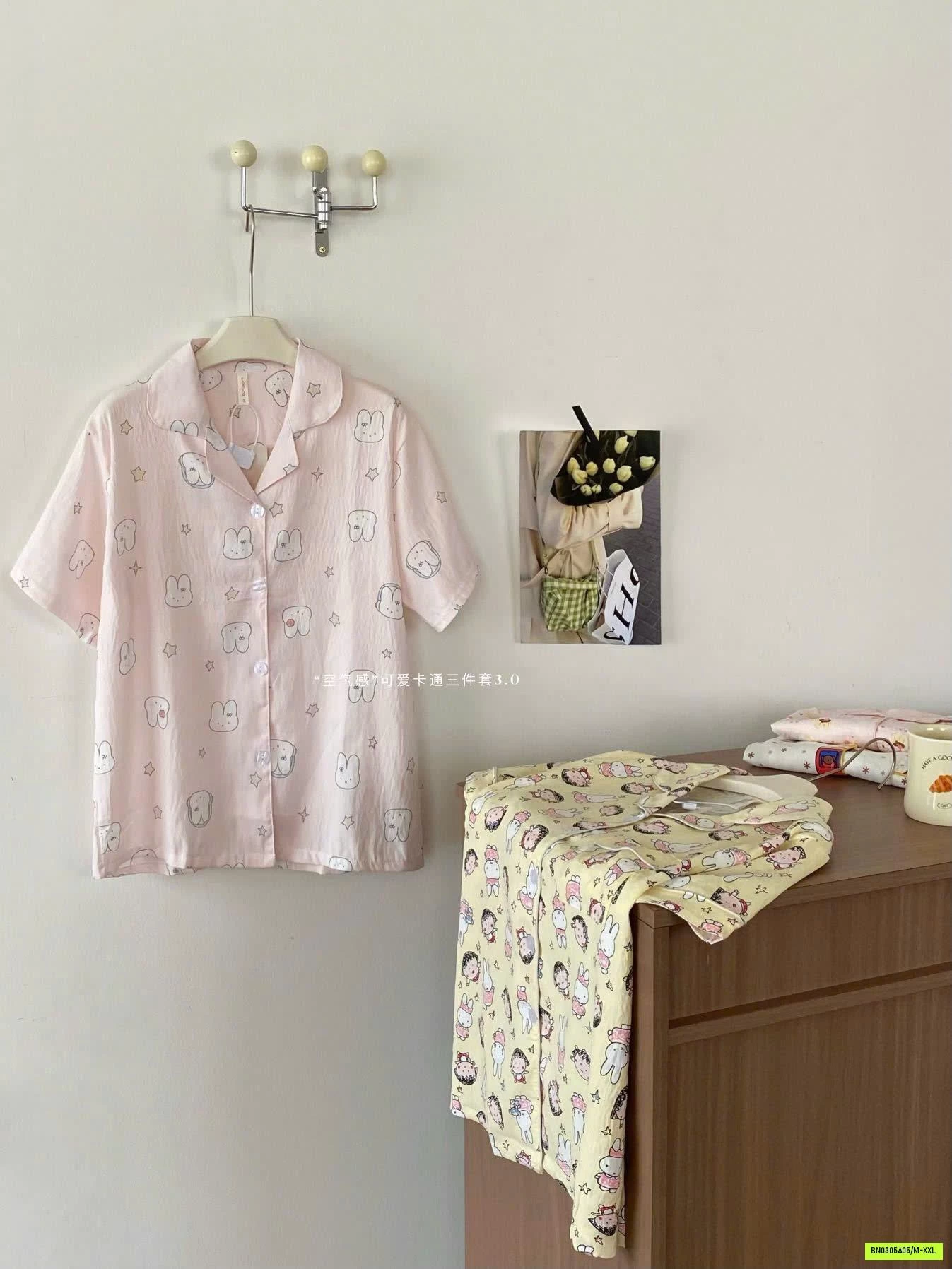 SÉT PIZAMA 3 CHI TIẾT