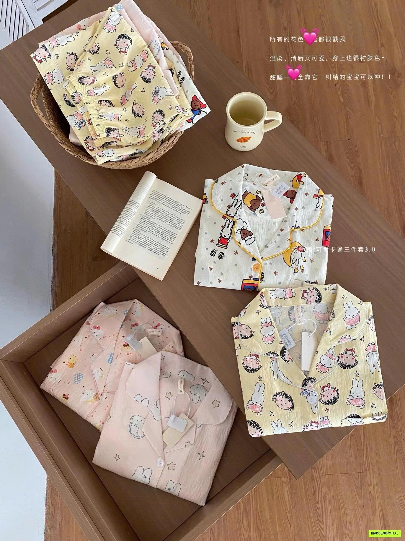 SÉT PIZAMA 3 CHI TIẾT