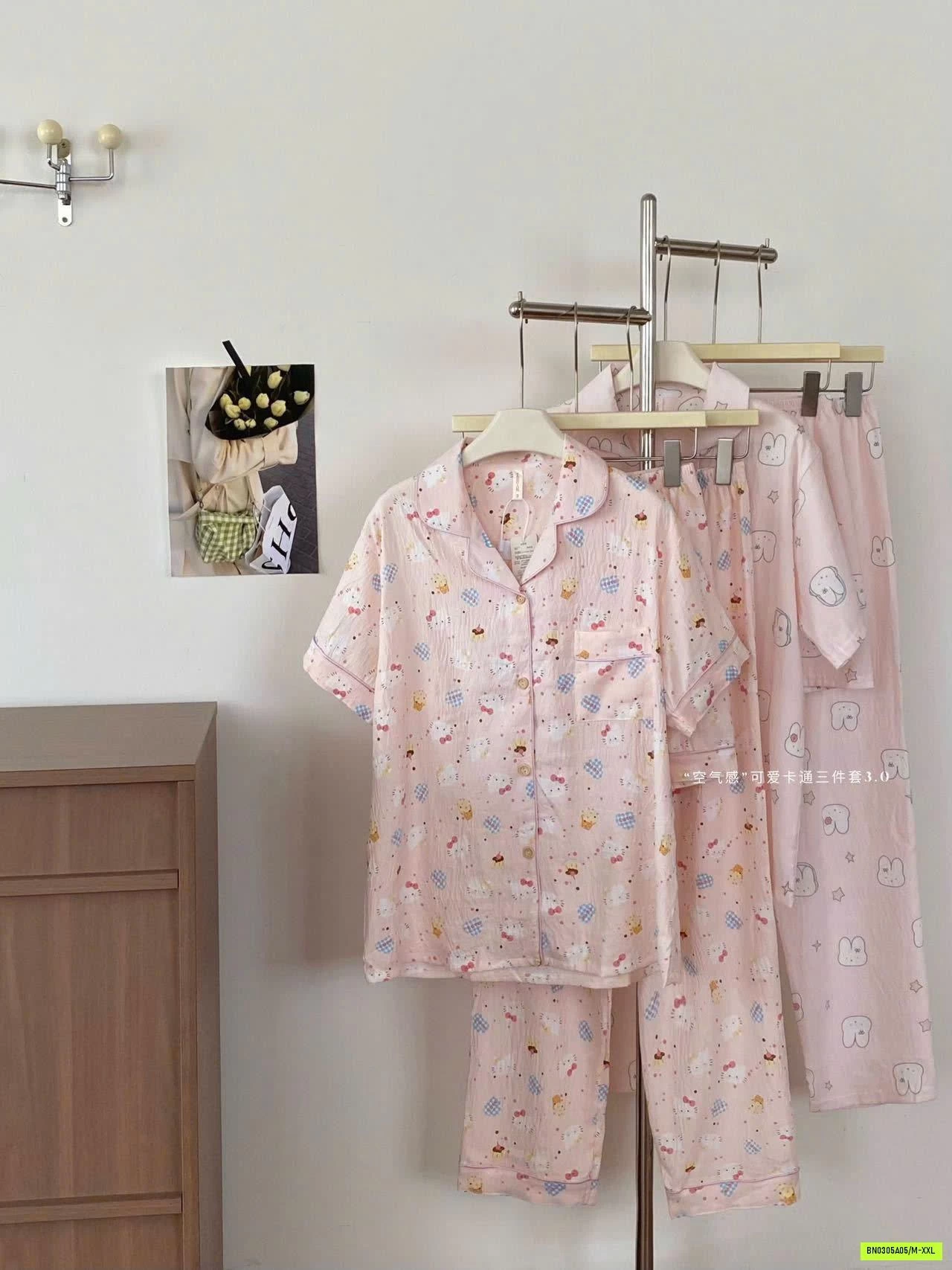 SÉT PIZAMA 3 CHI TIẾT