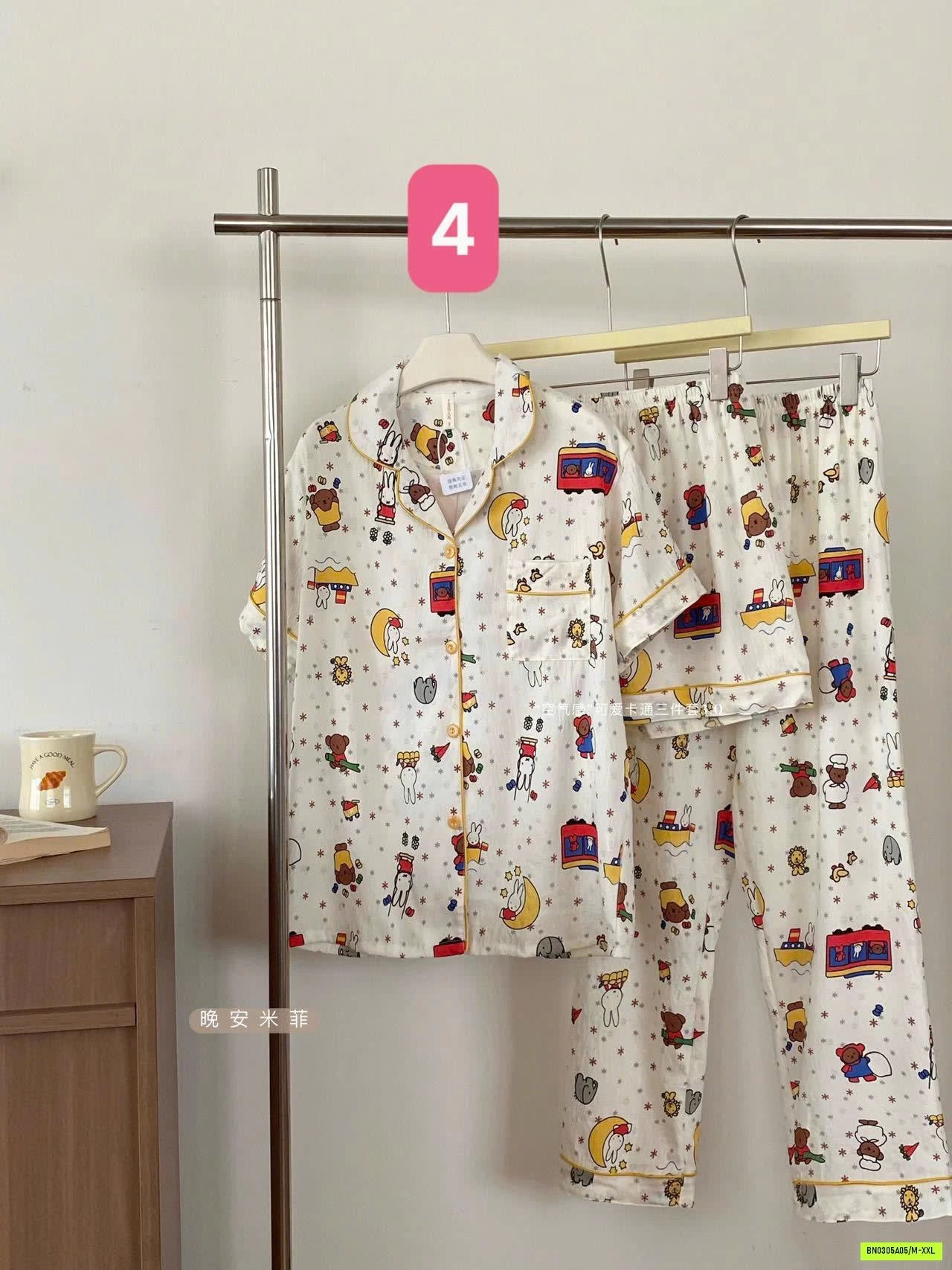 SÉT PIZAMA 3 CHI TIẾT