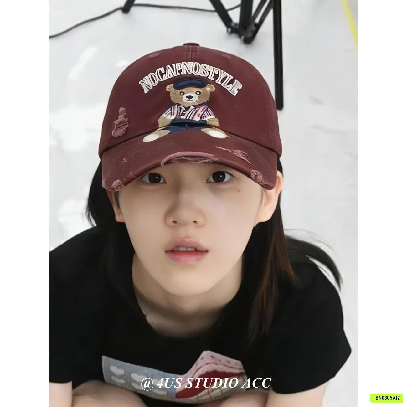 MŨ KẾT GẤU BEAR NỮ