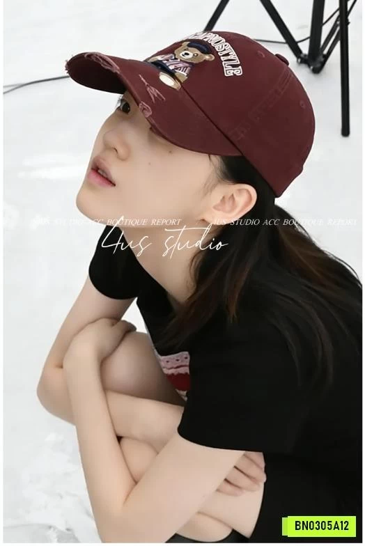 MŨ KẾT GẤU BEAR NỮ