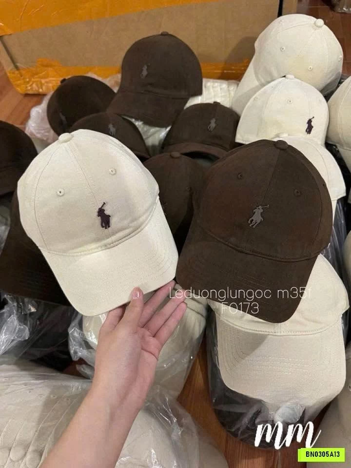 MŨ KẾT LOGO NGỰA