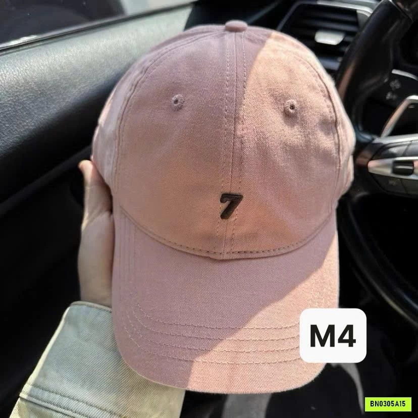 MŨ KẾT HỒNG THÊU CHỮ