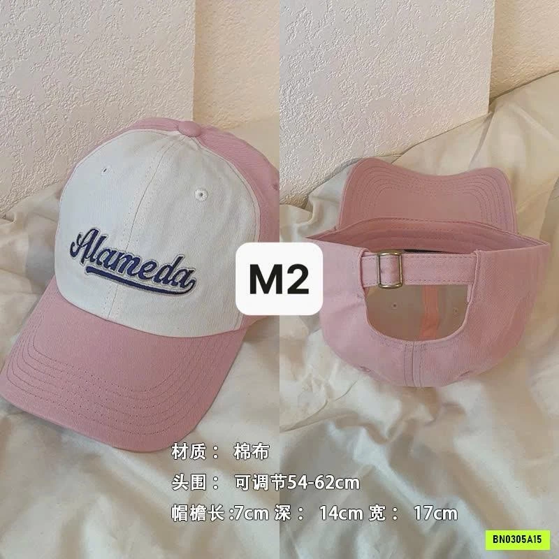 MŨ KẾT HỒNG THÊU CHỮ