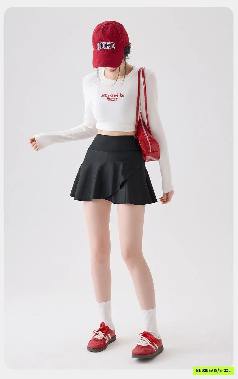 QUẦN VÁY TẬP GYM VẠT CHÉO